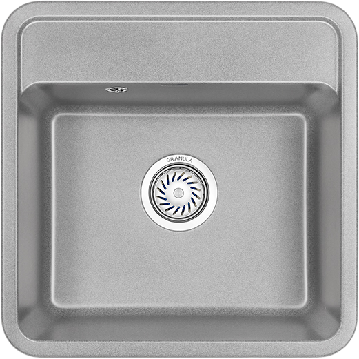 Мойка кухонная Granula Standart 5001, базальт