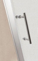 Душевой уголок Cezares Eco RH 2 120/90 P Cr стекло punto
