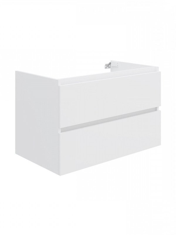 Тумба с раковиной Teymi Laina 80 матовая белая