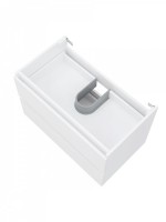 Тумба с раковиной Teymi Laina 80 матовая белая Тумба с раковиной Teymi Laina 80 матовая белая