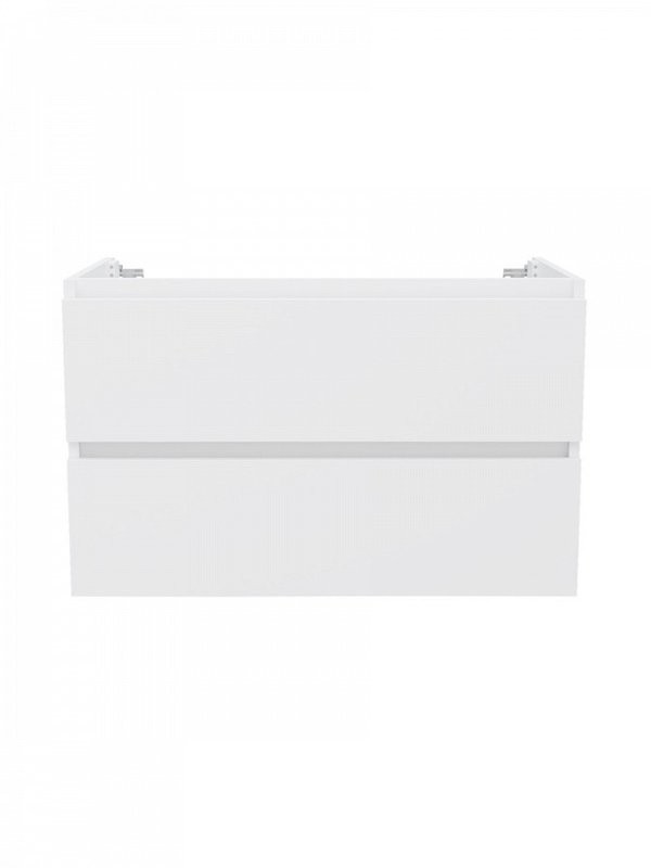 Тумба с раковиной Teymi Laina 80 матовая белая