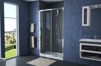 Душевая дверь в нишу Bravat Drop 120x200 раздвижная