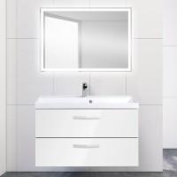 Мебель для ванной комнаты BelBagno Aurora 90 bianco lucido