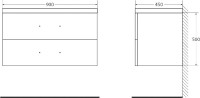 Мебель для ванной комнаты BelBagno Aurora 90 bianco lucido