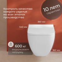 Комплект Унитаз подвесной VitrA Shift 7742B003-0075 белый глянцевый + Крышка Integra Square 191-003-009 с микролифтом + Инсталляция Geberit Duofix UP 320 111.300.00.5 + Кнопка Sigma 01 115.770.21.5 хром + Крепления 111.815.00.1 к стене + Звукоизоляция