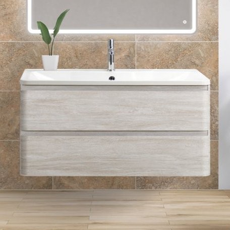 Мебель для ванной комнаты BelBagno Albano 100 подвесная, rovere vintage bianco