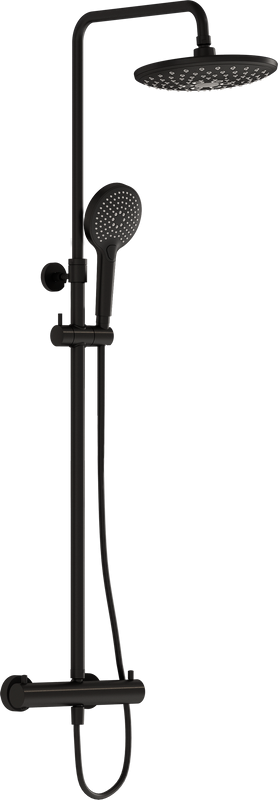 Душевая стойка VitrA AquaHeat A4720536EXP матовая черная