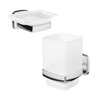 Набор Стакан AM.PM Gem A9034300 + Мыльница A9034200