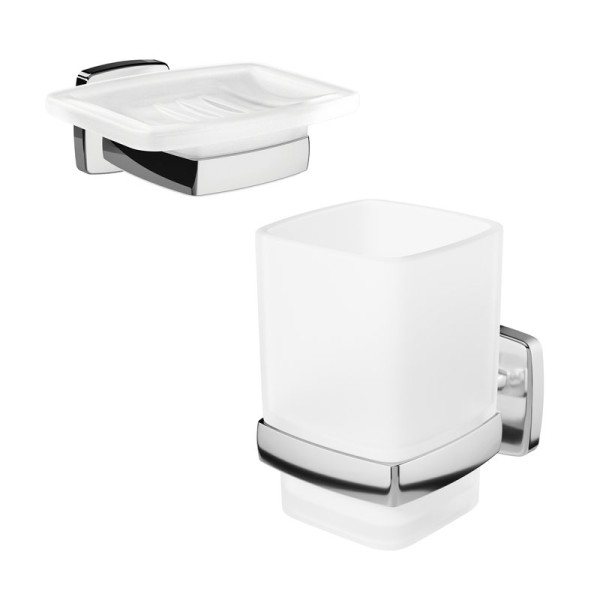 Набор Стакан AM.PM Gem A9034300 + Мыльница A9034200