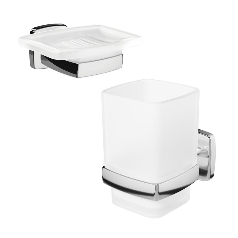 Набор Стакан AM.PM Gem A9034300 + Мыльница A9034200