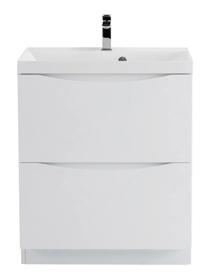 Тумба с раковиной BelBagno Marino 70 напольная, bianco lucido