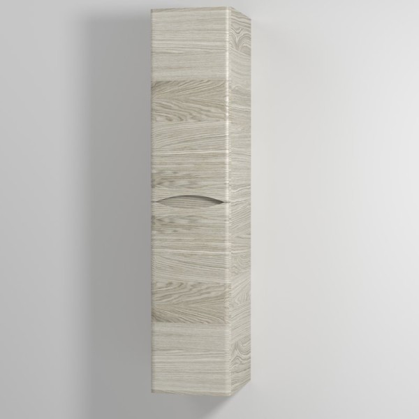 Шкаф пенал для ванной Vod-Ok Adel 35 L, подвесной, ореховый дубослив