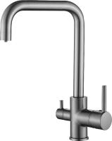 Смеситель для кухни BELZ B76802-3 вороненая сталь