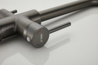 Смеситель для кухни BELZ B76802-3 вороненая сталь