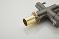 Смеситель для кухни BELZ B76802-3 вороненая сталь