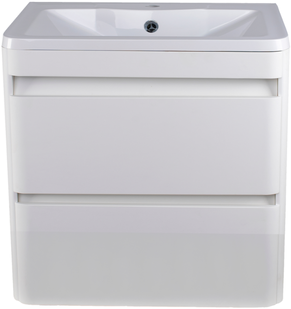 Тумба под раковину Style Line Атлантика 60 Люкс Plus, подвесная, антискрейч