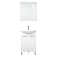 Тумба с раковиной Corozo Монро 60 белая