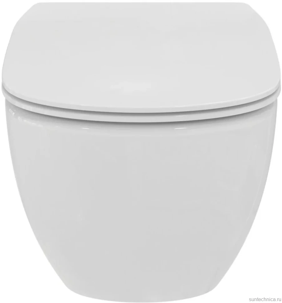 Комплект Унитаз подвесной Ideal Standard Tesi T536001 с микролифтом + Инсталляция TECE Now 9400412 4 в 1 с кнопкой смыва
