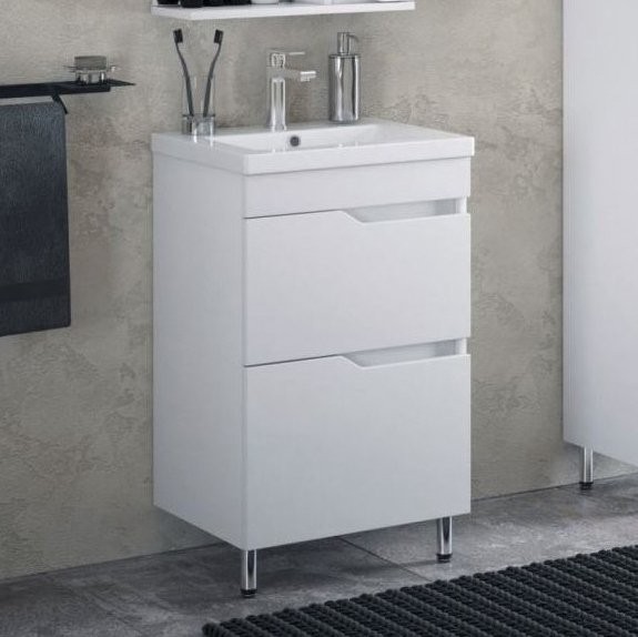 Мебель для ванной комнаты Corozo Теона Z2 50 белая