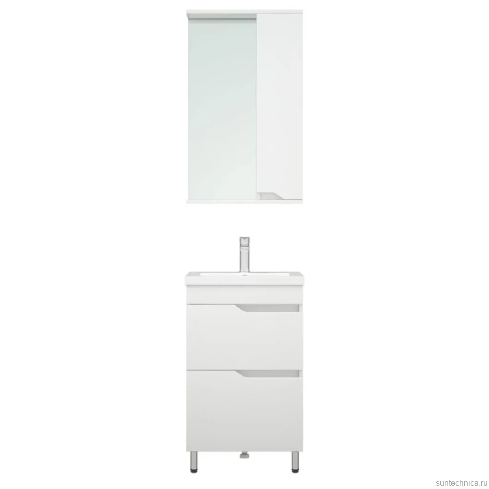 Мебель для ванной комнаты Corozo Теона Z2 50 белая