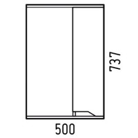Мебель для ванной комнаты Corozo Теона Z2 50 белая