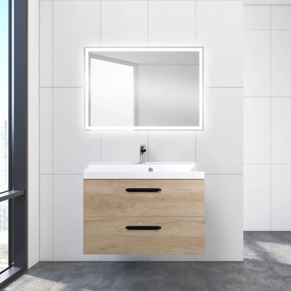 Тумба под раковину BelBagno Aurora 80 rovere nebrasca nature