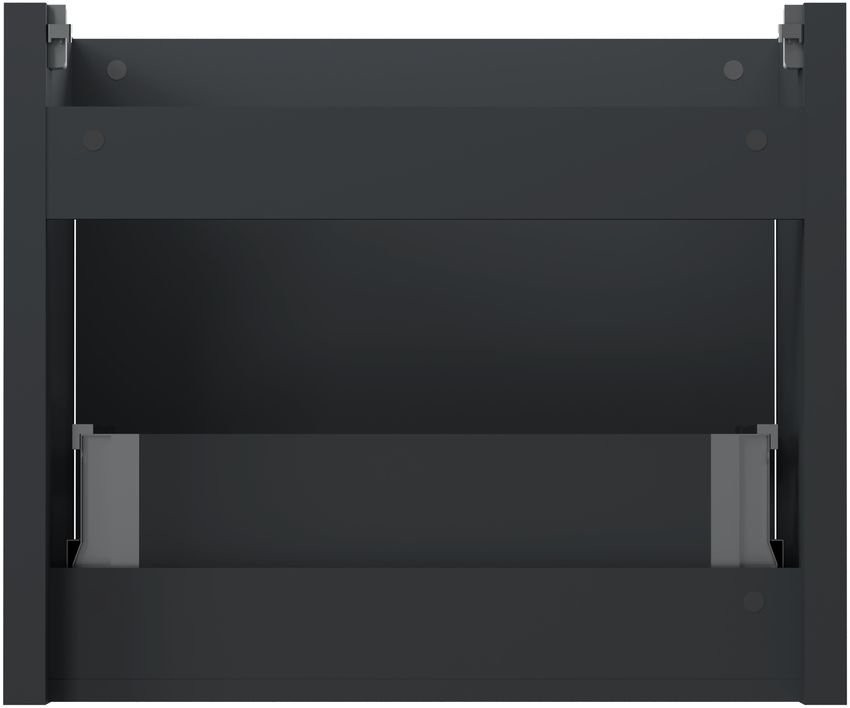 Тумба под раковину без столешницы Allen Brau Gravity 60 1 ящик, матовый антрацит