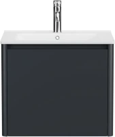 Тумба под раковину без столешницы Allen Brau Gravity 60 1 ящик, матовый антрацит