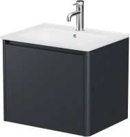 Тумба под раковину без столешницы Allen Brau Gravity 60 1 ящик, матовый антрацит