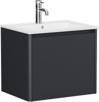 Тумба под раковину без столешницы Allen Brau Gravity 60 1 ящик, матовый антрацит