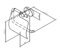 Набор Держатель AM.PM Sense A74341400 + Ершик A7433300 Набор Держатель AM.PM Sense A74341400 + Ершик A7433300