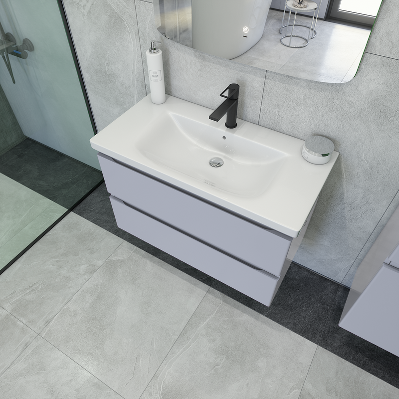 Мебель для ванной комнаты Caprigo Forte 90 подвесная, стилл