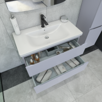 Мебель для ванной комнаты Caprigo Forte 90 подвесная, стилл