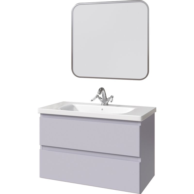 Мебель для ванной комнаты Caprigo Forte 90 подвесная, стилл