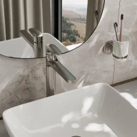 Смеситель для раковины Wasserkraft Spree 1403H никель Смеситель для раковины Wasserkraft Spree 1403H никель