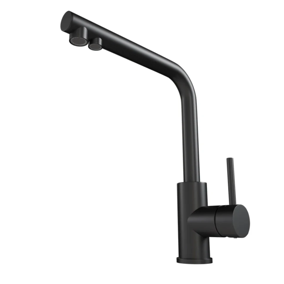 Смеситель для кухни Emar Steel ЕСВ 7015 Black