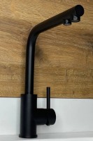 Смеситель для кухни Emar Steel ЕСВ 7015 Black