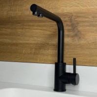 Смеситель для кухни Emar Steel ЕСВ 7015 Black