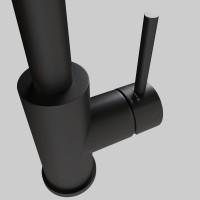 Смеситель для кухни Emar Steel ЕСВ 7015 Black