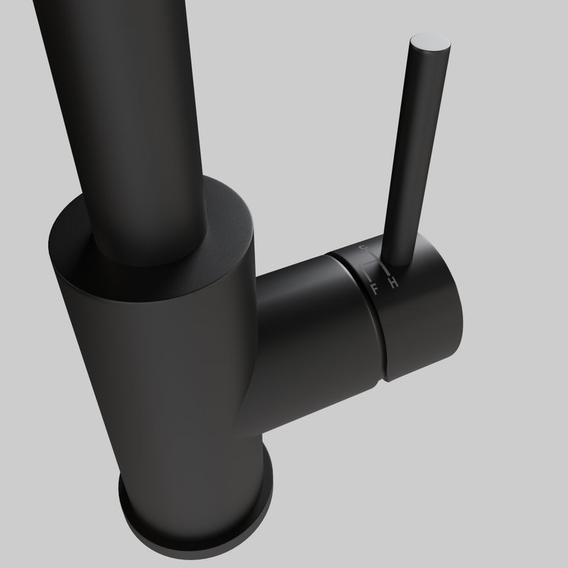 Смеситель для кухни Emar Steel ЕСВ 7015 Black