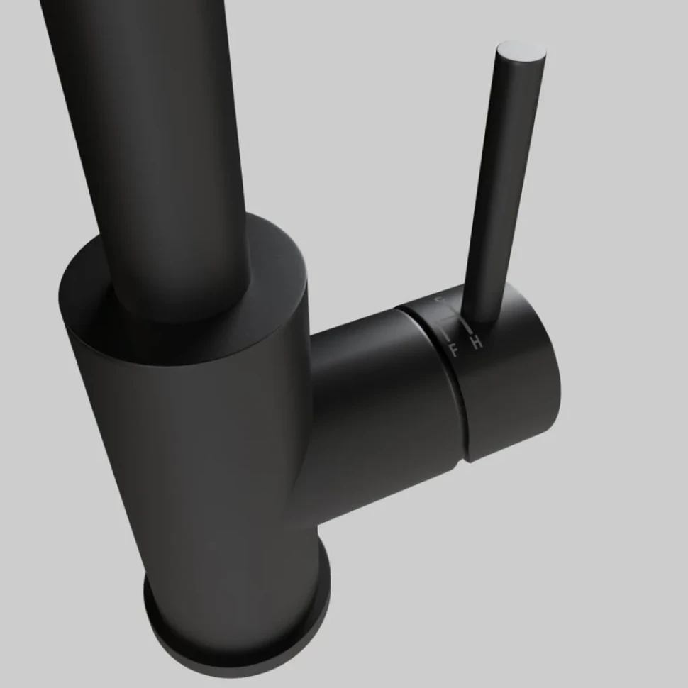 Смеситель для кухни Emar Steel ЕСВ 7015 Black