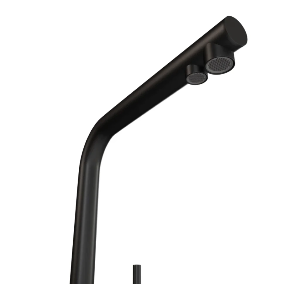 Смеситель для кухни Emar Steel ЕСВ 7015 Black