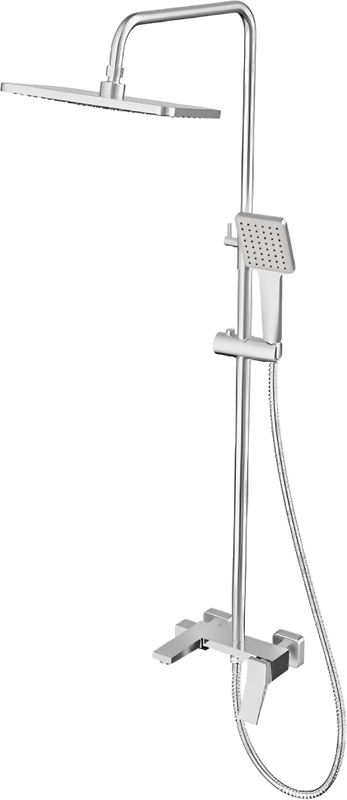 Душевая стойка Haiba HB24818 хром