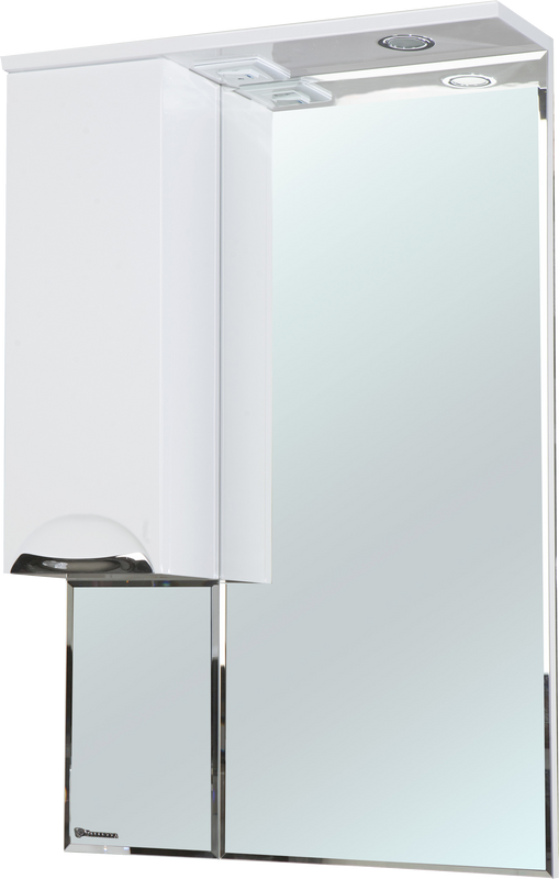 Зеркало Bellezza Альфа L 55 белое