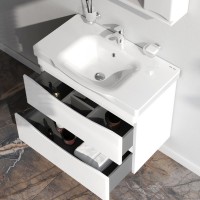 Тумба под раковину без столешницы AM.PM Like 80 подвесная, белый глянец