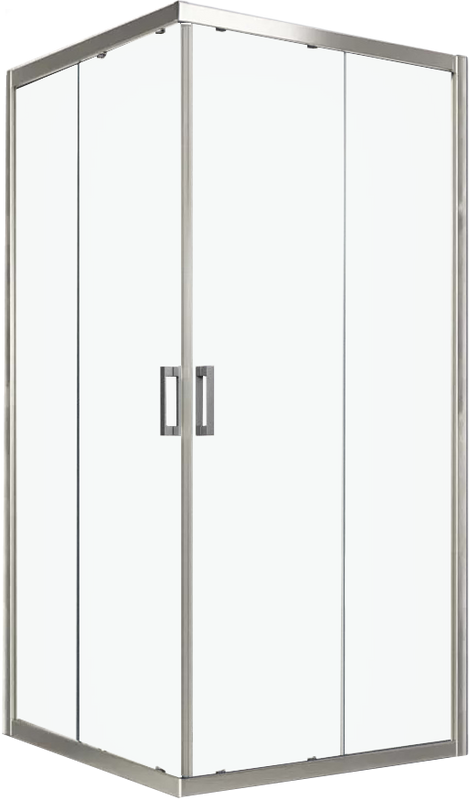 Душевой уголок Vegas Glass ZA Protec 95 04 01 профиль никель, стекло прозрачное