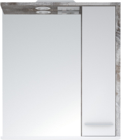 Зеркало Corozo Лорена 75 R антик, с подсветкой