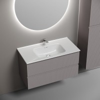 Мебель для ванной комнаты Sancos Snob R 90 doha soft, раковина CN7002