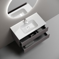 Мебель для ванной комнаты Sancos Snob R 90 doha soft, раковина CN7002