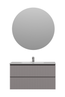 Мебель для ванной комнаты Sancos Snob R 90 doha soft, раковина CN7002